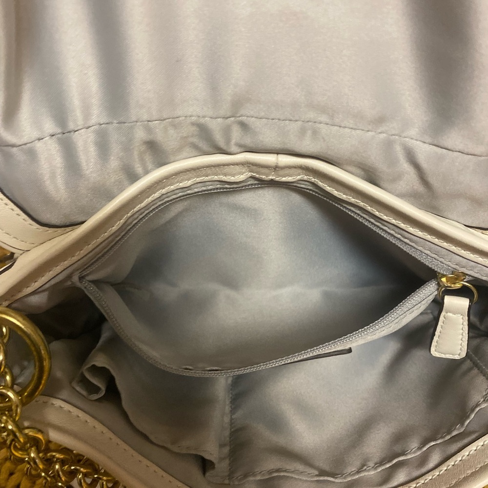 Coach Cream Vintage Chelsea Leather Convertible Crossbody Bag F17825 - Picture 10 of 14